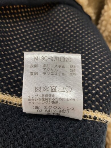 商品画像：フリースジャケット/2/ポリエステル/BEG/M19C-07BL02C 5