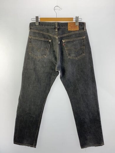 商品画像：ストレートパンツ/34/コットン/BLK/501-0155 2