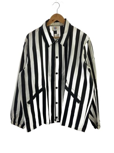 商品画像：CLIFF KEEN/ジャケット/L/ナイロン/BLK/ストライプ 1