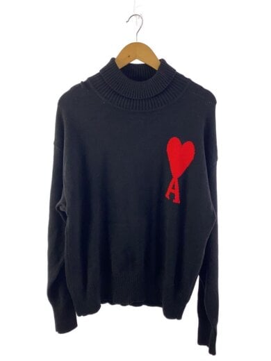 商品画像：ニット・セーター(厚手)/M/コットン/BLK/A21HJ307 1