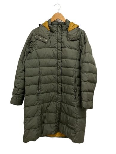 商品画像：ロングダウンジャケット/L/ポリエステル/KHK/1101279 1