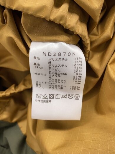 商品画像：ダウンジャケット/--/ポリエステル/KHK/ND2870N 4