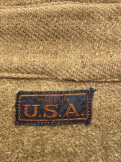 商品画像：MADE IN U.S.A./長袖シャツ/--/ウール/KHK 3