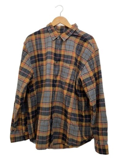 商品画像：長袖シャツ/XL/コットン/BRW 1