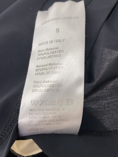 商品画像：長袖Tシャツ/S/ポリエステル/BLK 4