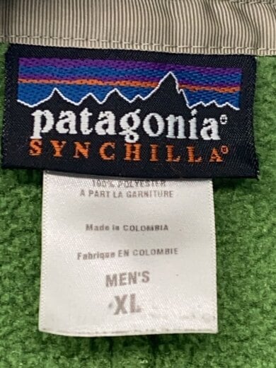 商品画像：フリースジャケット/XL/ポリエステル/GRN/25395F7 3