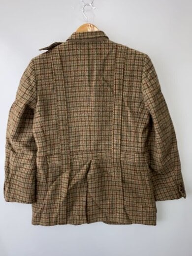 商品画像：テーラードジャケット/--/ウール/BRW/チェック 2