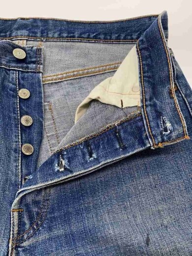 商品画像：70s/VT/501/66前期/実寸W31/デニム/インディゴ/ダメージ有 3