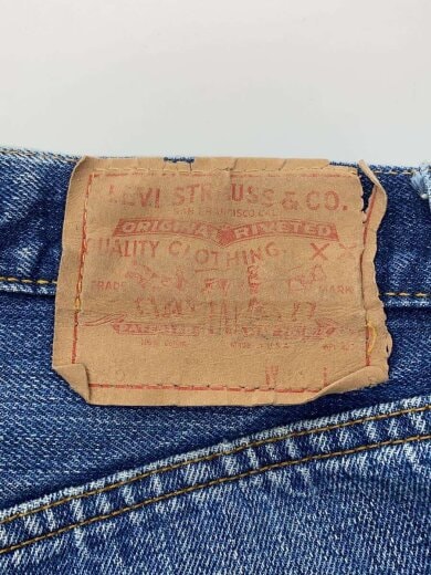 商品画像：70s/VT/501/66前期/実寸W31/デニム/インディゴ/ダメージ有 4