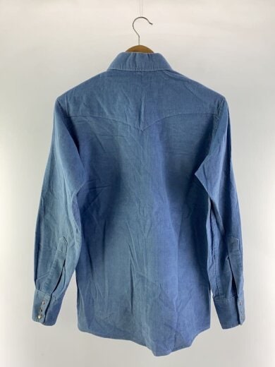 商品画像：長袖シャツ/--/コットン/BLU 2