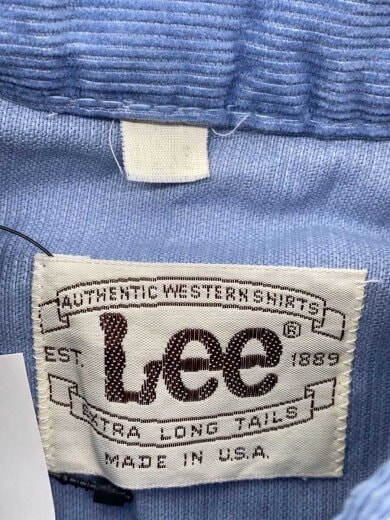 商品画像：長袖シャツ/--/コットン/BLU 3