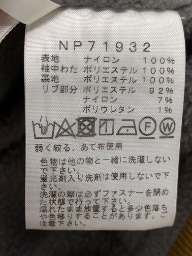 商品画像：フリースジャケット/XL/ポリエステル/KHK/NP71932 4