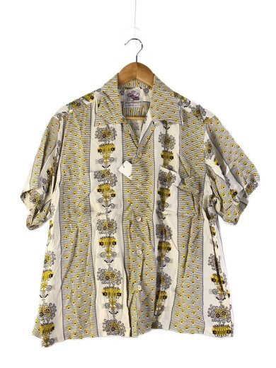 商品画像：アロハシャツ/L/--/WHT/総柄 1