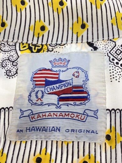 商品画像：アロハシャツ/L/--/WHT/総柄 3