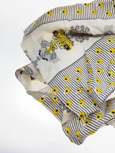 商品画像：アロハシャツ/L/--/WHT/総柄 5