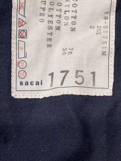 商品画像：ブルゾン/2/コットン/BLK/18-01751M 3