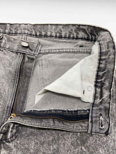 商品画像：ストレートパンツ/33/デニム/GRY/40505-4158 3