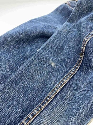 商品画像：60-70s/VT/70505/BIGE/実寸40位/デニム/インディゴ/スレ有/ボタン裏525 5