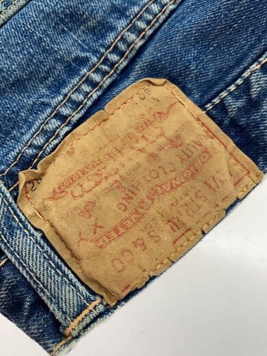 商品画像：60s/VT/501/BIGE/実寸W29/デニム/インディゴ/Vステッチ/スレ有/Aタイプ// 4