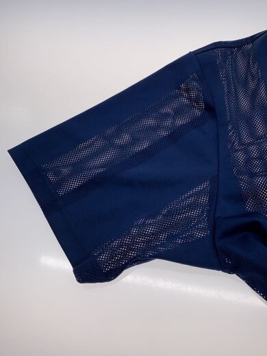 商品画像：16ss/Velvet Logo Mesh Stripe Top/M/ポリエステル/NVY// 5