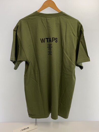 商品画像：Tシャツ/3/コットン/カーキ/タグ付き/ダブルタップス 2