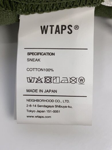 商品画像：Tシャツ/3/コットン/カーキ/タグ付き/ダブルタップス 4