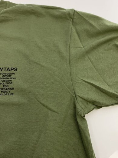 商品画像：Tシャツ/3/コットン/カーキ/タグ付き/ダブルタップス 7