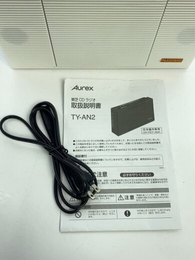 画像：TOSHIBACDラジオ TY-AN2(W)/ホワイト/説明書付き/トウシバ9