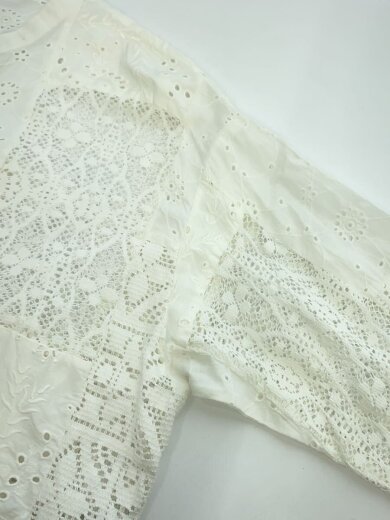 画像：JOURNAL STANDARD relume長袖ブラウス/FREE/コットン/ホワイト/無地/25-050-462-7050/タグ付き7