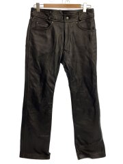 スポーツウェアー/レザーパンツ/L/ブラック/ナンカイ