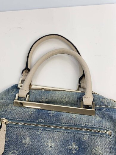 商品画像：トートバッグ/インディゴ/DG695507/総柄/ゲス 8