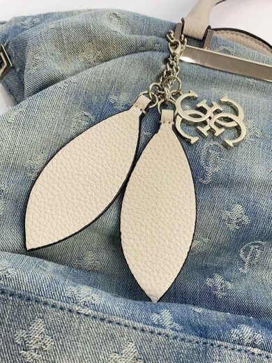 商品画像：トートバッグ/インディゴ/DG695507/総柄/ゲス 9