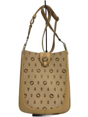 ショルダーバッグ/キャメル/総柄/ハンティングワールド