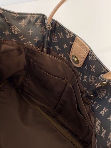 画像：russet親子バック/トートバッグ/ポリエステル/ブラウン/総柄/RUZ1081421A0009/ラシット7