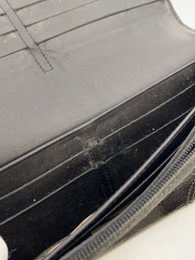 商品画像：長財布/エナメル/ブラック/無地/レディース/内側汚れ有り/ロンシャン 8