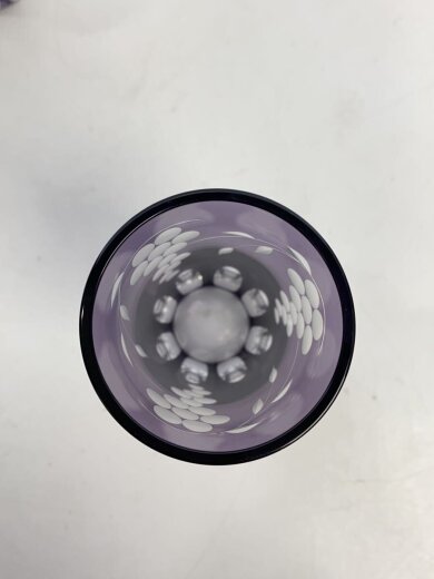 商品画像：江戸切子/グラス/2点セット/パープル/ガラスコウボウ サイホウ 5