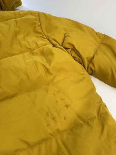 商品画像：ダウンジャケット/L/ポリエステル/イエロー/無地/汚れ多数有り/エレメント 9