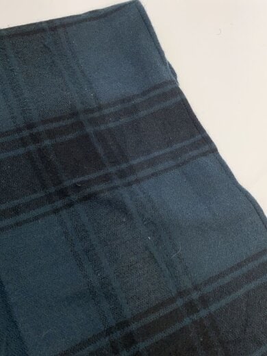 商品画像：マフラー/ウール/グリーン/チェック/メンズ/毛玉有り/ディーゼル 5