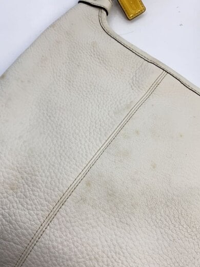 商品画像：ショルダーバッグ/レザー/ホワイト/F14679/シミ、汚れ、使用感有り/コーチ 9