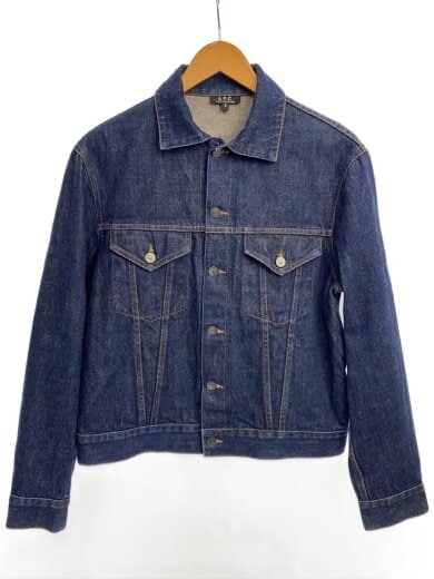 画像：A.P.C.Gジャン/S/デニム/ブルー/無地/アーペーセー1