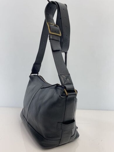 商品画像：ショルダーバッグ/フェイクレザー/ブラック/無地 2