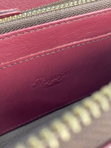 商品画像：ns project /長財布/ボルドー/レディース/未使用品 3