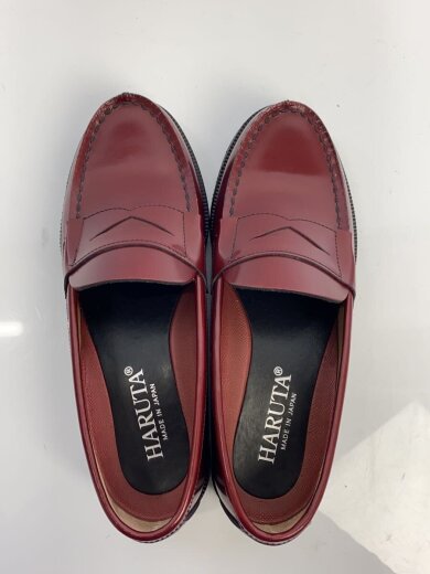 商品画像：ローファー/24cm/ボルドー/レザー/ハルタ 3