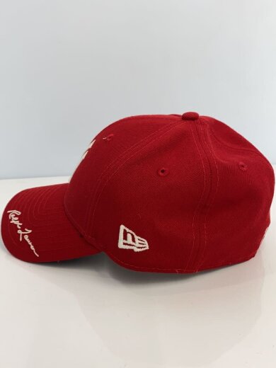 商品画像：キャップ/S/コットン/レッド/無地/メンズ/ニューエラ 2