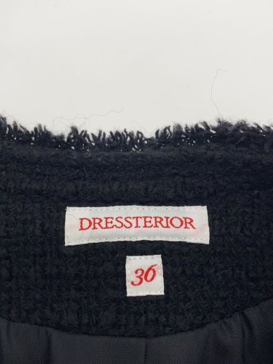 商品画像：ジャケット/36/ウール/BLK/無地 3