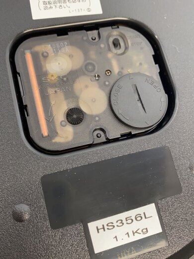 商品画像：時計/アナログ/グリーン/HS356L/掛け時計/セイコー 6