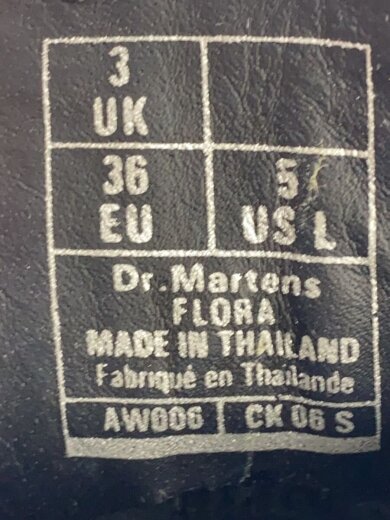 商品画像：サイドゴアブーツ/UK3/ブラック/レザー/AW006/ドクターマーチン// 5