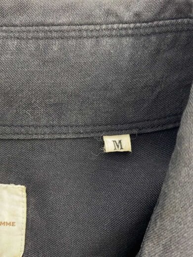 商品画像：長袖シャツ/M/レーヨン/ブラック/無地/HB-E90-242/ヨウジヤマモトコスチュームドオム 4