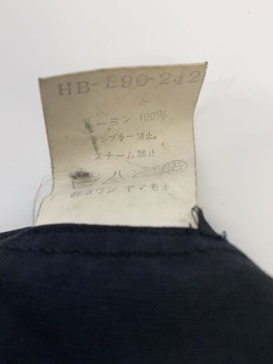 商品画像：長袖シャツ/M/レーヨン/ブラック/無地/HB-E90-242/ヨウジヤマモトコスチュームドオム 5