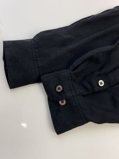 商品画像：長袖シャツ/M/レーヨン/ブラック/無地/HB-E90-242/ヨウジヤマモトコスチュームドオム 6